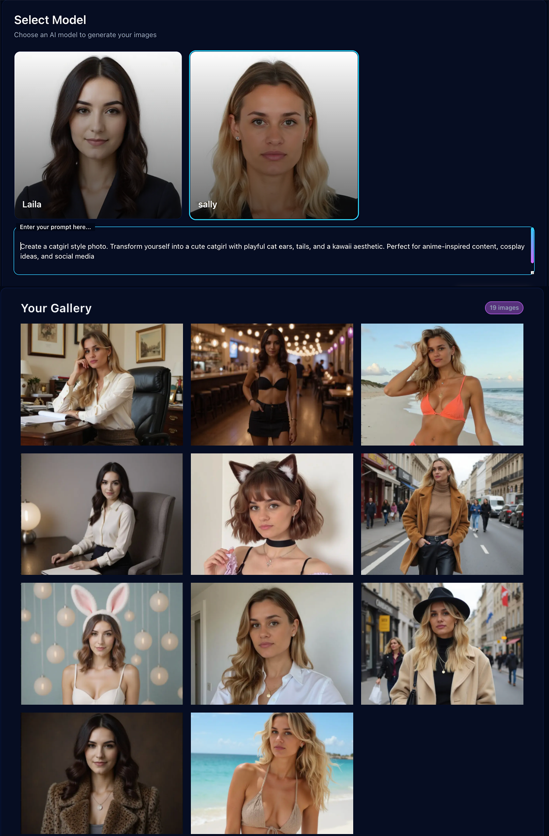 AI generated photos