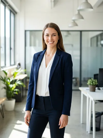Generated photo β professional office portrait