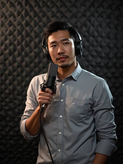 Podcast headshots example 2