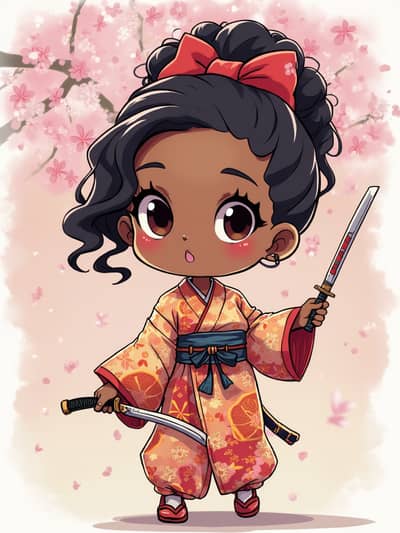 Cartoon headshots example 2